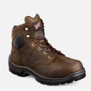 Red Wing Shoes Flexbond 6-Inch Safety Toe Metguard Work Boots Style 4421 Men’s 8